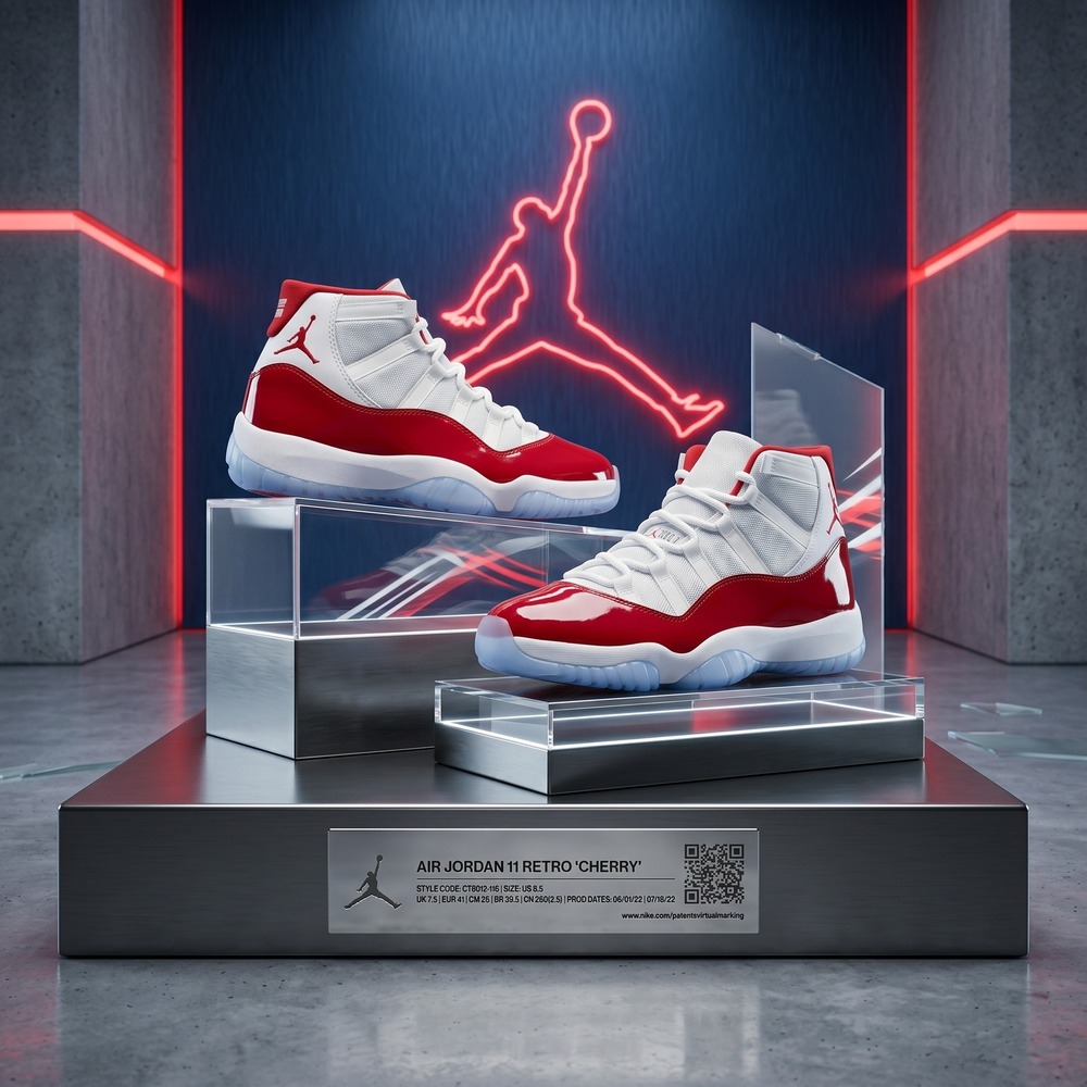 Jordan 11 Retro Cherry‎ CT8012-116 Size 8 9.5W